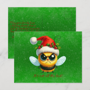 Het is niet zo'n slechte chagrijnige bij briefkaart