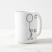 "Het is niet zo'n slechte" mok (Voorkant rechts)