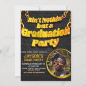 Het is niets anders dan een afstudeerfeest met fot kaart (Voorkant)