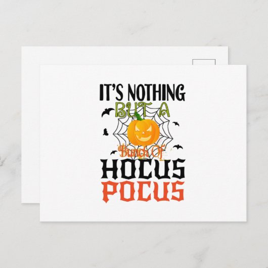 Het is niets anders dan een stel Hocus Pocus Briefkaart (Voorkant / Achterkant)