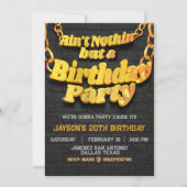 Het is niets anders dan een verjaardagsfeestje kaart (Voorkant)