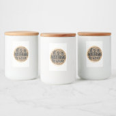 Het is niets om te Draag Voedselcontainer Etiket (Flessen)