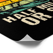 Het is nog een half miljoen of zo grappige campagn poster (Hoek)