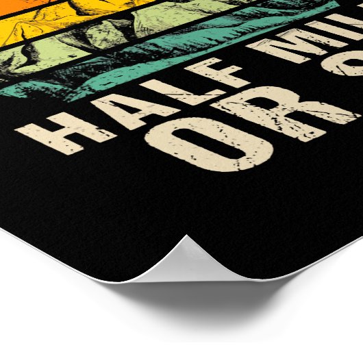 Het is nog een half miljoen of zo grappige campagn poster (Hoek)