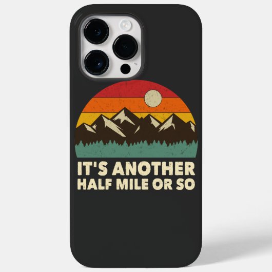 Het is nog een half miljoen of zo, Mountain hiking Case-Mate iPhone Case (Achterkant)