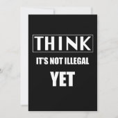 Het is nog niet illegaal kaart (Voorkant)
