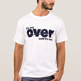 Het is nog niet voorbij - Jeans Kleur Bold Impact T-shirt