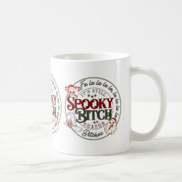 Het is nog steeds Spooky B-seizoen kerst Mok