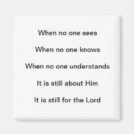 Het is nog steeds voor de Heer Magneet