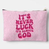 Het is nooit geluk, het is altijd God Etui (Achterkant)