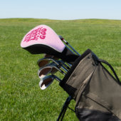 Het is nooit geluk, het is altijd God Golfheadcover (Insitu)