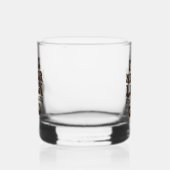 Het is nooit geluk, het is altijd God Whisky Glas (Links)