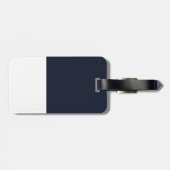 Het is nooit te laat bagagelabel (Achterkant horizontaal)