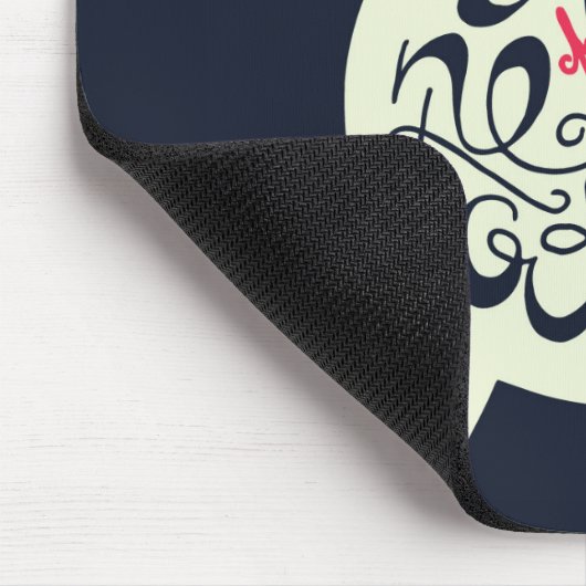 Het is nooit te laat muismat (Hoek)