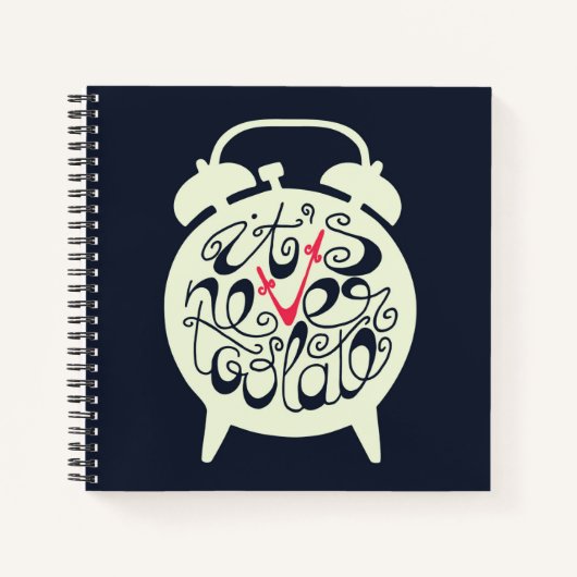 Het is nooit te laat notitieboek (Voorkant)