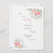 Het is nooit te laat om de datum op te slaan kaart (Voorkant)