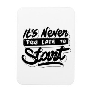 Het is nooit te laat om te beginnen met motivatie magneet