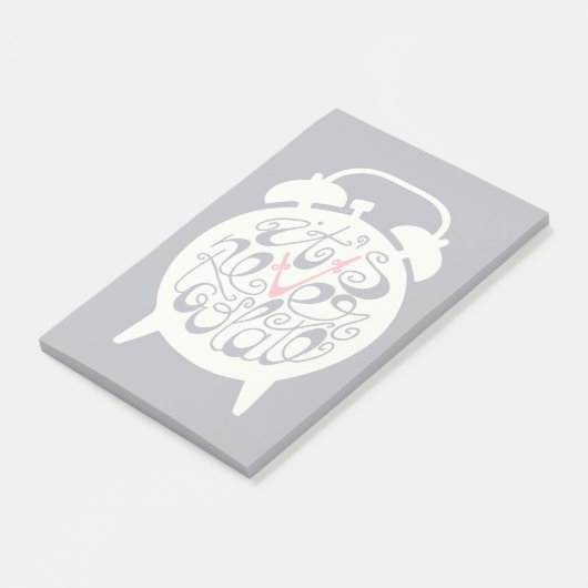 Het is nooit te laat post-it® notes (Schuin)