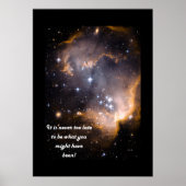 Het is nooit te laat poster (Voorkant)