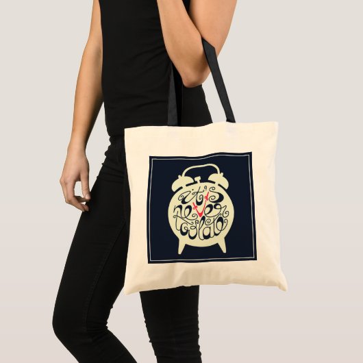 Het is nooit te laat tote bag (Voorkant (product))