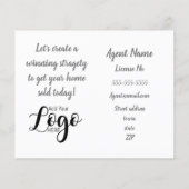 Het is nooit te vroeg om briefkaart voor de verkoo flyer (Achterkant)