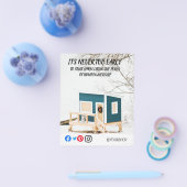 Het is nooit te vroeg om briefkaart voor de verkoo flyer (Enkel)