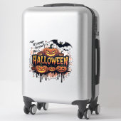 Het Is Nooit Te Vroeg Voor Halloween Sticker (Koffer)