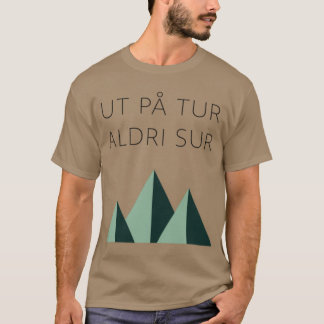 het is nooit zuur minimalistisch t-shirt