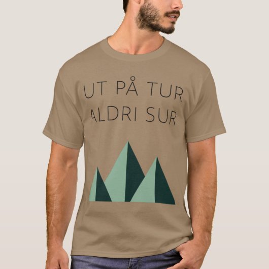 het is nooit zuur minimalistisch t-shirt (Voorkant)