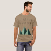 het is nooit zuur minimalistisch t-shirt (Voorkant volledig)