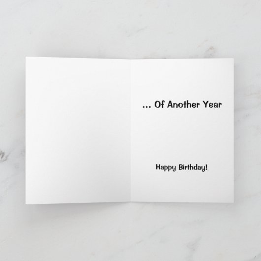 Het Is Nu Echt Het Einde Van Nog Een Jaar! Kaart (Binnen)