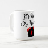 Het is Nu Of Nooit Koffiemok (Voorkant links)