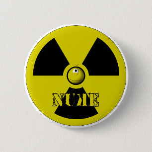 Het is Nuke! Ronde Button 5,7 Cm