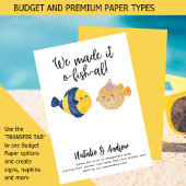 Het is O-FISH-AL Funny Cute Summer Vrijgezellenfee Kaart