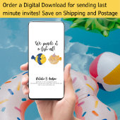 Het is O-FISH-AL Funny Cute Summer Vrijgezellenfee Kaart