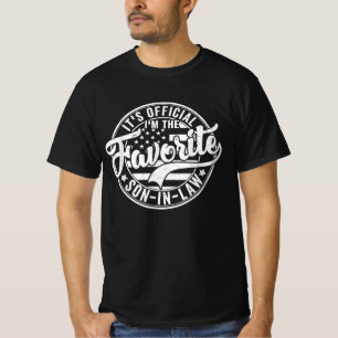 Het is officieel dat ik de favoriete zoon in de we t-shirt