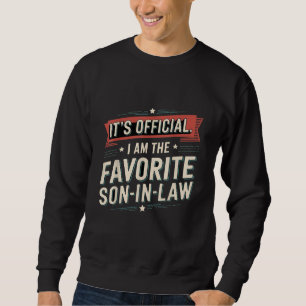 Het is officieel Ik ben de favoriete schoonzoon gr Trui