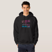 Het is officieel Ik ben de favoriete schoonzoon Ti Hoodie (Voorkant volledig)