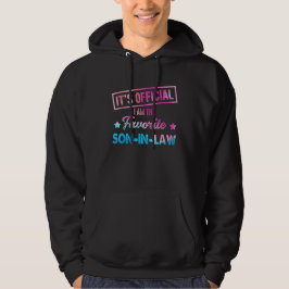 Het is officieel Ik ben de favoriete schoonzoon Ti Hoodie