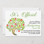 Het is officieel, we verwachten Apple Tree sjabloo Aankondiging (Voorkant)