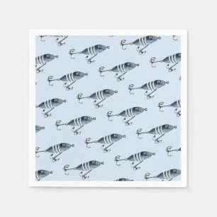 Het is O'fishal Visser Jongen Verjaardag Servet