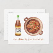 Het is Oh-vis-ally Uw Verjaardagskaart Briefkaart (Voorkant / Achterkant)