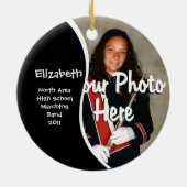 Het is OK ik ben met de band foto Keramisch Ornament (Achterkant)