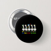 Het-is-ok om anders schattige dommerik autisme te ronde button 5,7 cm (Voorkant /achterkant)