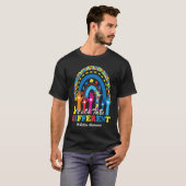 Het Is Ok Om Anders Te Zijn Autisme Bewustzijn Lui T-shirt (Voorkant volledig)