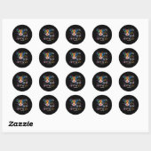 Het is OK om anders te zijn - Autisme Bewustzijn P Ronde Sticker (Vel)