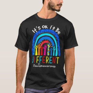Het Is Ok Om Anders Te Zijn Autisme Bewustzijns Ma T-shirt