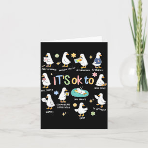 Het is Ok om Anders te Zijn Autisme Gans Kaart