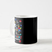 Het Is Ok Om Anders Te Zijn Autisme Panda Koffiemok (Voorkant links)