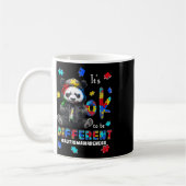 Het Is Ok Om Anders Te Zijn Autisme Panda Koffiemok (Links)
